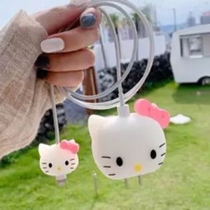 Hello Kitty cord and plug protector
